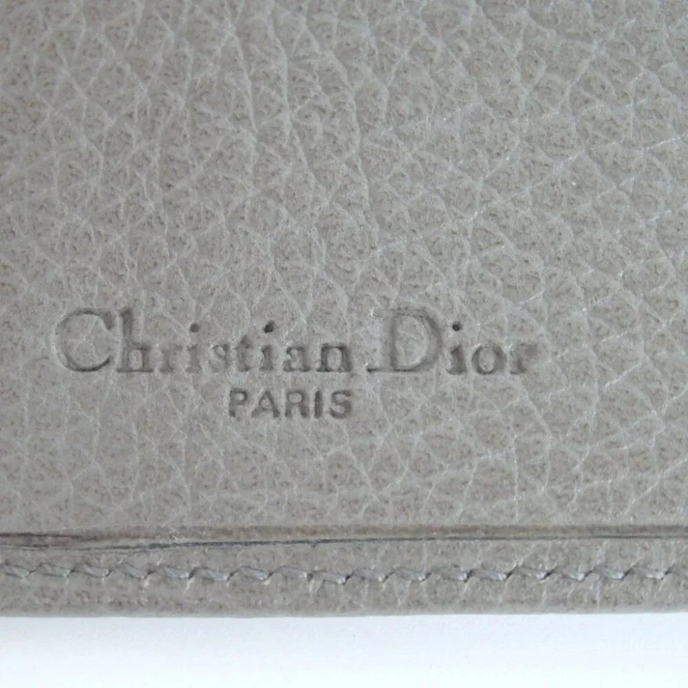 Authentic Christian Dior wallet leather [Used]